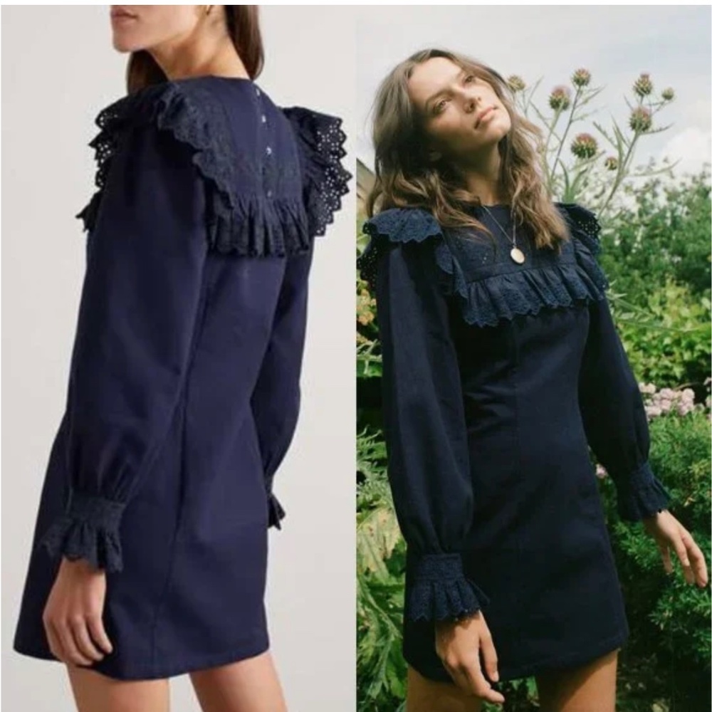 Doen Minore Navy Sweater Dress